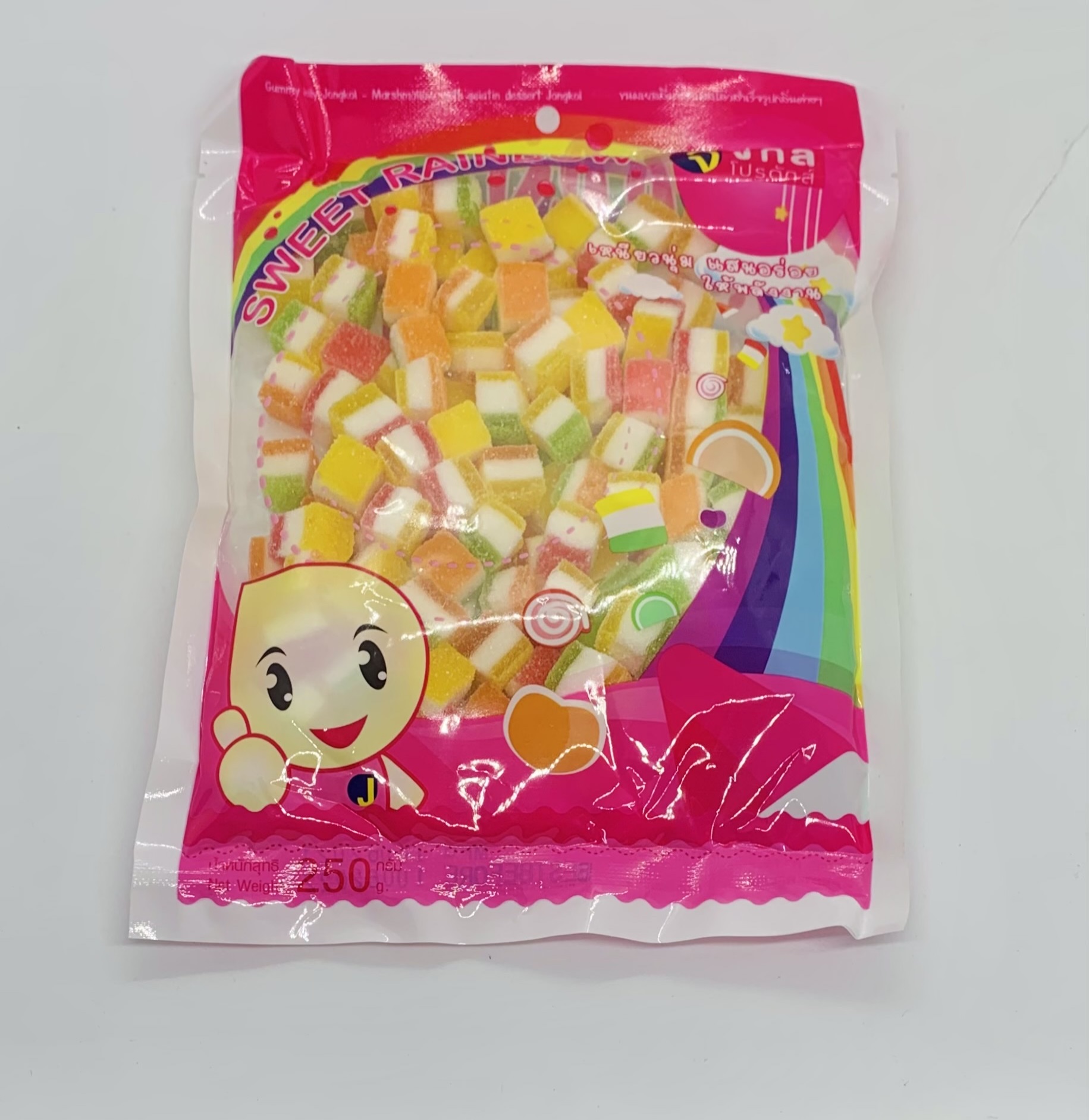 Kẹo dẻo Mashmalow Jongkol 250gr mini sandwich